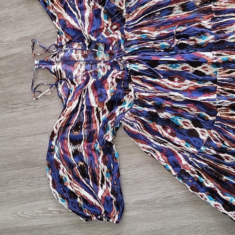 Free People Multicolor Patterned Dress - Picture 5 of 7